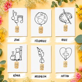 Személyre szabott köszönőajándék évzáróra