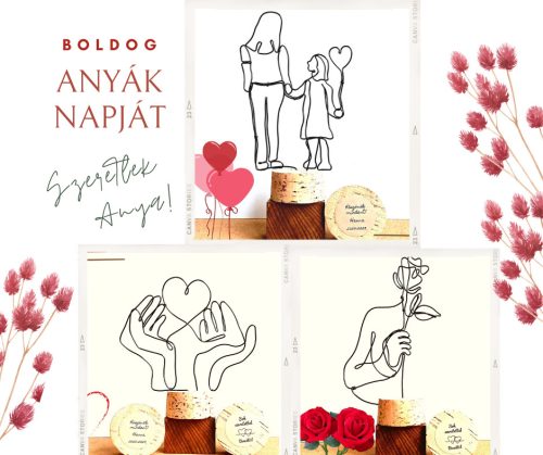 Anyák napi ajándék drótból