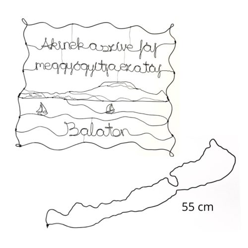 Balaton körvonal ÉS Akinek a szíve fáj...