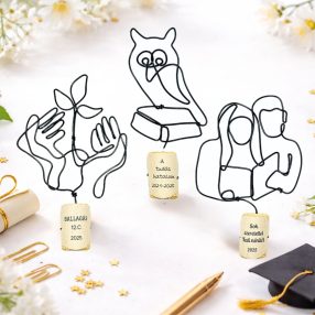 Maradandó, kézműves ajándék ballagásra diákoknak, tanároknak, pedagógusoknak